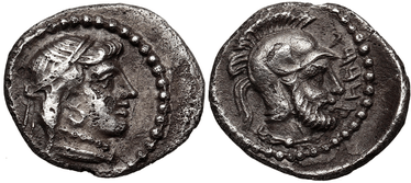 ancient silver coin