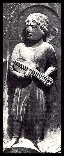Cithara player from Parma, Italy