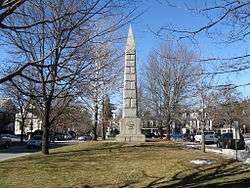 Concord Monument Square-Lexington Road Historic District