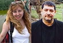 Photo of married authors Alice Alfonsi Cerasini and Marc Cerasini.
