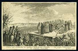 Drawing of well-attended execution