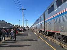 Silver railcars