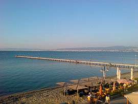 View of Thermaic Gulf from Peraia, Thessaloniki
