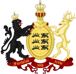 Coat of Arms for the Kingdom of Württemberg