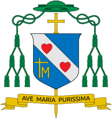 Coat of arms of the Diocese of León in Nicaragua