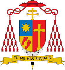 Coat of arms of the Archdiocese of Managua