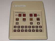 The Commodore ChessMate, developed by Peter R Jennings in 1977.