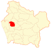 Location of the Cholchol commune in the Araucanía Region