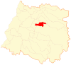 Location of the Pelarco commune in the Maule Region