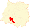Location of the Retiro commune in the Maule Region