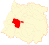 Location of the San Javier commune in the Maule Region