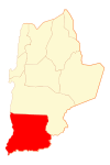 Map of Taltal commune in Antofagasta Region