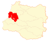 Location of the Valdivia commune in Los Ríos Region