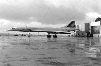 Concorde in 1977