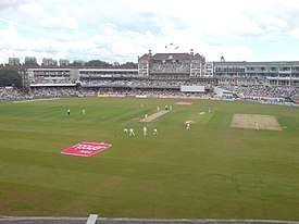 A view of the playing area of the The Oval (pictured) in London