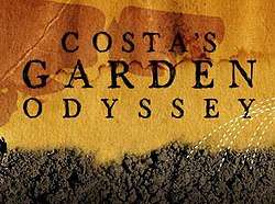 Costa's Garden Odyssey with Costa Georgiadis logo