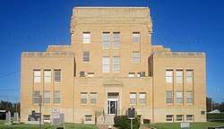 Cottle County Courthouse Historic District