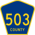 County Route 503&#32; marker