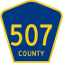 County Route 507&#32; marker