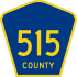 County Route 515&#32; marker