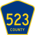 County Route 523&#32; marker