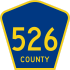 County Route 526&#32; marker