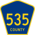 County Route 535&#32; marker