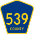 County Route 539&#32; marker
