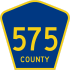 County Route 575&#32; marker