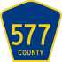 County Route 577&#32; marker