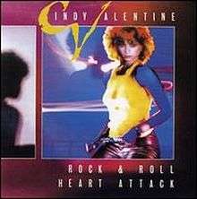 Album art for Cindy Valentine's Rock and Roll Heart