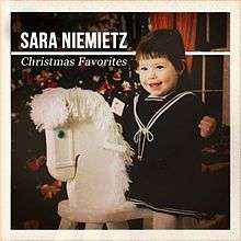 Cover art for Sara Niemietz' 2012 Christmas Favorites EP Album