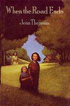 First edition cover art to "When the Road Ends" by Jean Thesman