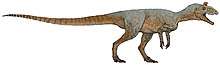 Cryolophosaurus restoration