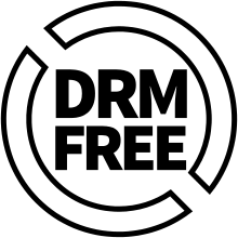 DRM FREE with the no symbol removed
