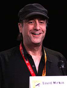 The writer of Deep Space Homer; David Mirkin. Taken in 2012