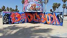 Deadly Buda graffiti art in Venice, CA 2015