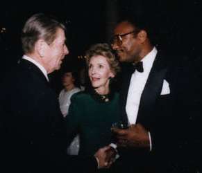 In the late 1980s, Williams collaborated with Nancy Reagan in her efforts to discourage teen drug use