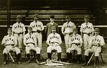 Derby County Baseball Club group photo