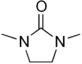 Structural formula of 1,3-dimethyl-2-imidazolidinone