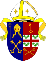 Coat of arms of the United Dioceses of Limerick, Ardfert, Aghadoe, Killaloe, Kilfenora, Clonfert, Kilmacduagh and Emly