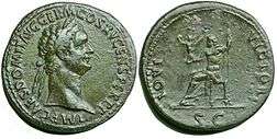 A sestertius of Domitian