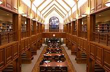 The Donald E. Pray Law Library at the University of Oklahoma College of Law.