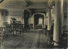 Early 1900s sitting area and hall