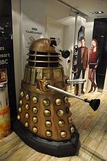 The 2005 redesign of the Daleks