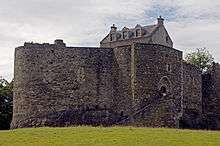 Photo of a stone castle