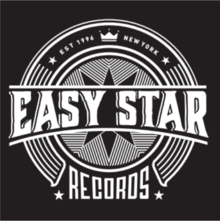Easy Star Records black and white circle logo
