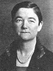 Bust photo of Edna Harker Thomas