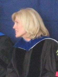 Photo of Elaine S. Dalton at BYU Commencement (2008)