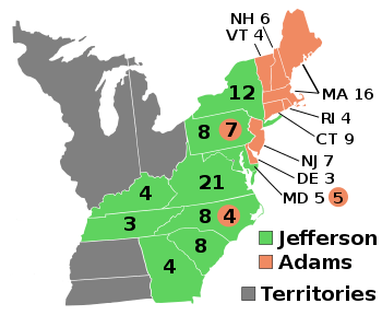 Electoral College map